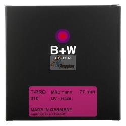 B+W FILTRO T-PRO UV MRC 77MM NANO MOD. 1097758 EAN 4012240041152