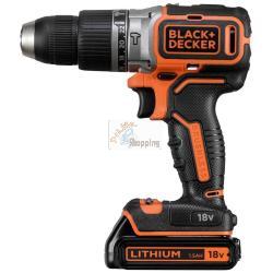 BLACK & DECKER BL188KB-QW TRAPANO AVVITATORE A PERCUSSION. MOD. BL188KB-QW EAN 5035048653364