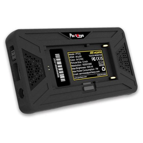 PORTKEYS PT5 II 5 POLLICI 4K HDMI TOUCHSCREEN MONITOR MOD. PT5-II EAN 9331924810118