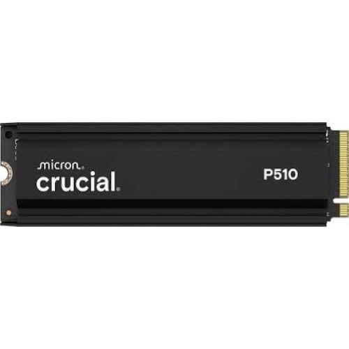 Crucial P510 SSD 2TB, M.2 2280 / M-Key / PCIe 5.0 x4, heat sink Mod.CT2000P510SSD5