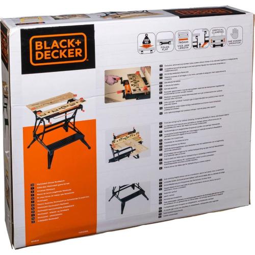 BLACK & DECKER WM825 BANCO DA LAVORO MOD. WM825-XJ EAN 5011402155729