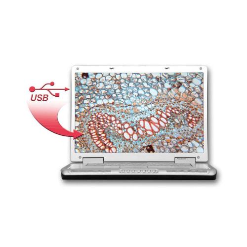 BRESSER BIOLUX KIT MICROSCOPIO CEA 40X-1024X USB MOD. 8855000 EAN 4007922152738