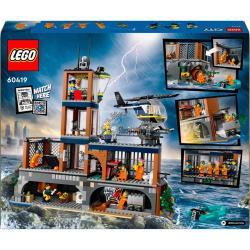 LEGO CITY 60419 POLICE PRISON ISLAND MOD. 60419 EAN 5702017583716