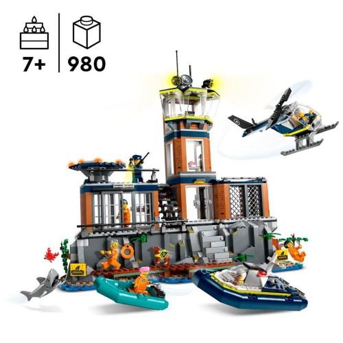 LEGO CITY 60419 POLICE PRISON ISLAND MOD. 60419 EAN 5702017583716