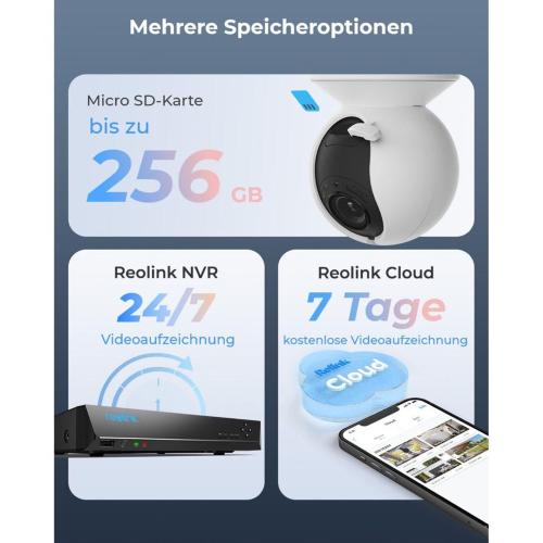 REOLINK E SERIES E540 5MP PT WI-FI TELECAMERA ESTERNI MOD. WCEO5MP06PTAF EAN 6975253982165