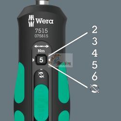 WERA 7515/7 KRAFTFORM SAFE- TORQUE SPEED BICYCLE 1 MOD. 5075850001 EAN 4013288228321