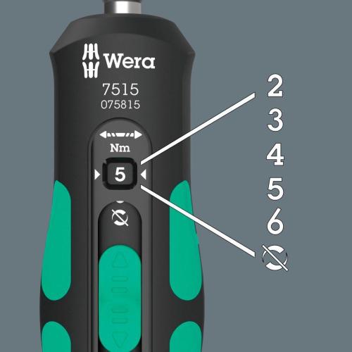 WERA 7515/7 KRAFTFORM SAFE- TORQUE SPEED BICYCLE 1 MOD. 5075850001 EAN 4013288228321