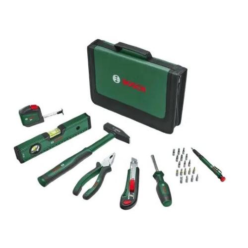 Bosch 1600A02BY6 Set di utensili manuali 25 pezzi con borsa    
