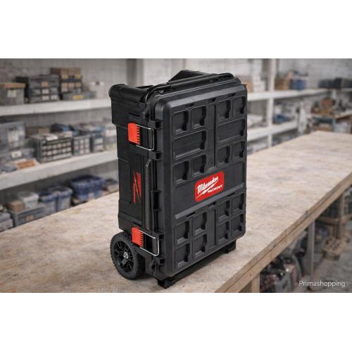 Milwaukee packout cassone su due ruote, resistente e modulare