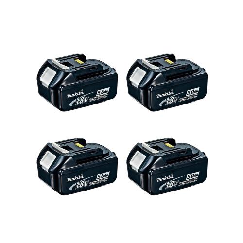Pack da 4 bateras MAKITA BL1850 (18V - 5,0 Ah)