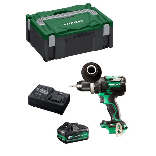 Trapano Avvitatore HIKOKI DS36DCB1X (1 x 4,0Ah/8,0Ah + UC18YSL3 + Valigetta HSC II)