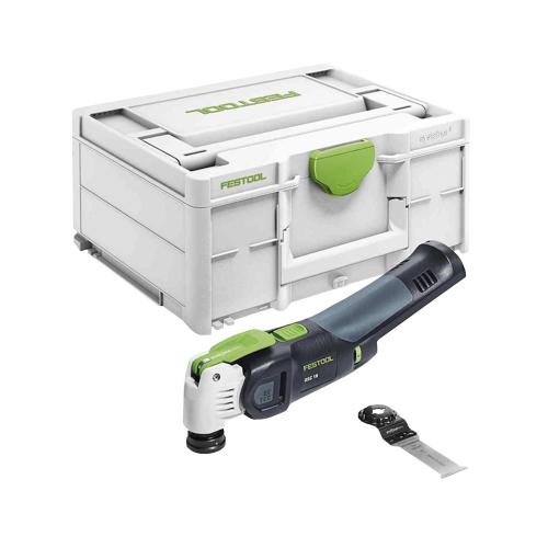 Utensile Multifunzione FESTOOL VECTURO OSC 18 E-Basic (Solo corpo + Systainer SYS3 M 187)