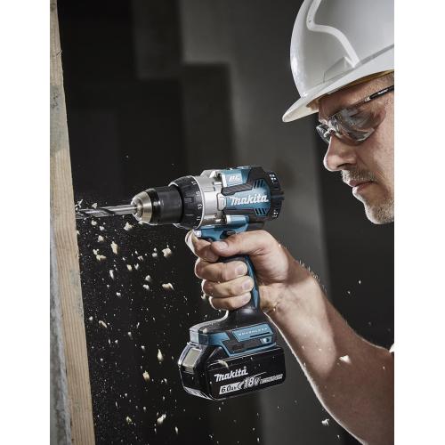 Trapano a Percussione MAKITA DHP489RFJ (2 x 3,0 Ah + DC18RC + MAKPAC 2)