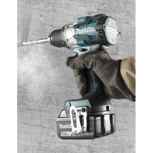 Trapano a Percussione MAKITA DHP489RFJ1 (1 x 3,0 Ah + DC18RC + MAKPAC 2)