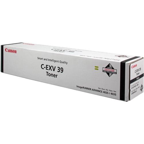ORIGINALE Canon toner nero C-EXV39 4792B002 ~30200 Pagine C-EXV39 4792B002 EAN 4960999679501