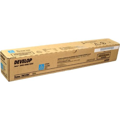 ORIGINALE Develop toner ciano AAV84D0 TN-328 ~28000 Pagine AAV84D0 TN-328 EAN 2200000046833