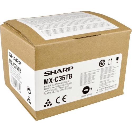 ORIGINALE Sharp toner nero MX-C35TB MXC35TB ~9000 Pagine MX-C35TB MXC35TB EAN 4974019138749