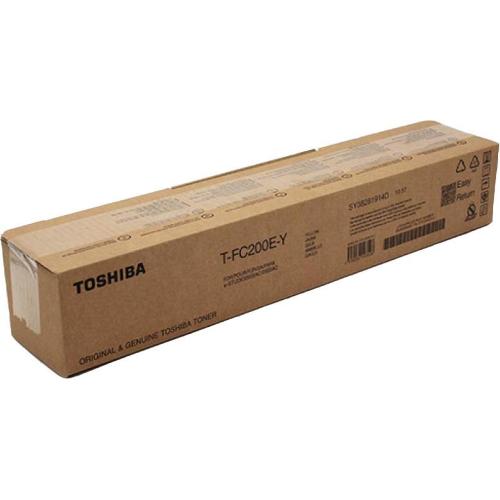 ORIGINALE Toshiba toner giallo T-FC200E-Y 6AJ00000131 ~33600 Pagine T-FC200E-Y 6AJ00000131 EAN 4519232170499