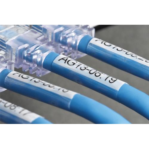 ORIGINALE Brother Nastro Nero su bianco TZe-SL251 Nastro per etichette nero su bianco con pellicola aggiuntiva laminata Brother TZe-SL251 - 24 mm di larghezza TZe-SL251  EAN 4977766806404