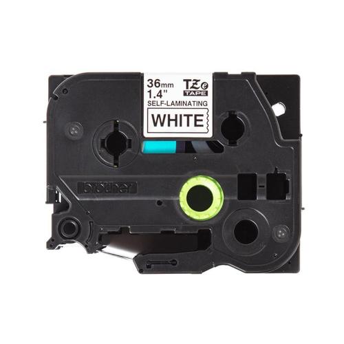 ORIGINALE Brother Nastro Nero su bianco TZe-SL261 Nastro per etichette nero su bianco con pellicola aggiuntiva laminata Brother TZe-SL261 â€" 36 mm di larghezza TZe-SL261  EAN 4977766806428