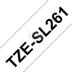 ORIGINALE Brother Nastro Nero su bianco TZe-SL261 Nastro per etichette nero su bianco con pellicola aggiuntiva laminata Brother TZe-SL261 â€" 36 mm di larghezza TZe-SL261  EAN 4977766806428