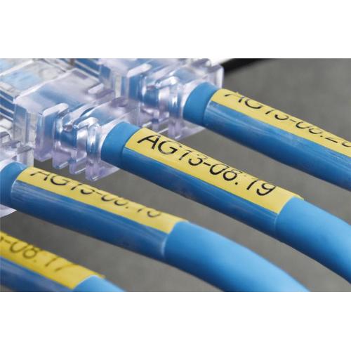 ORIGINALE Brother Nastro Nero su giallo TZe-SL651 Nastro per etichette nero su giallo con pellicola aggiuntiva laminata Brother TZe-SL651 â€" 24 mm di larghezza TZe-SL651  EAN 4977766806442