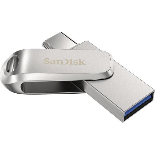 SanDisk Ultra Dual Drive Luxe USB 512GB Silver mod. SDDDC4-512G-G46