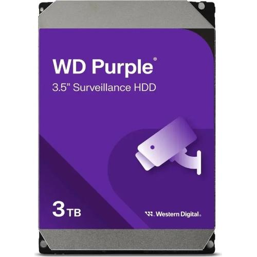WD Purple 3 TB, SATA6Gb, 128MB, 5400rpm Mod. WD34PURZ