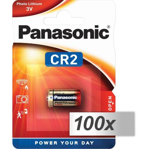 1X100 PANASONIC PHOTO CR-2 LITHIUM VPE MASTER BOX MOD. CR-2 EAN
