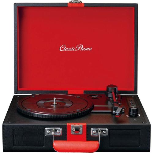 LENCO TT-110 NERO/ROSSO MOD. TT110BL EAN 8711902044888