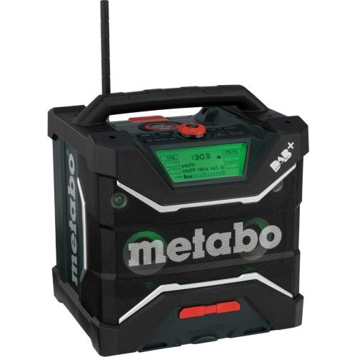 METABO RC 12-18 32W BT DAB+ RADIO DA CANTIERE A BATT. MOD. 600779850 EAN 4061792250000