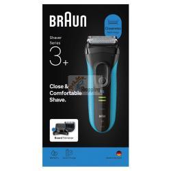 BRAUN SERIES 3 3010 BT NERO/BLU MOD. 735483 EAN 8700216735483