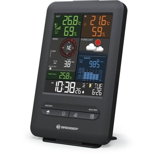 BRESSER CENTRO METEO 5 IN 1 BEAUFORT MOD. 7002525 EAN 4007922071602