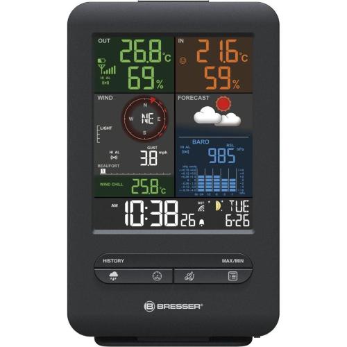 BRESSER CENTRO METEO 5 IN 1 BEAUFORT MOD. 7002525 EAN 4007922071602