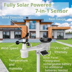 BRESSER STAZ. METEO 7-IN-1 SOLAR 6 GIORNI 4CAST PRO SF MOD. 7003220 EAN 4007922071855