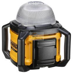 DEWALT FARO LED 18V con fascio di luce a 360°, DCL074-XJ