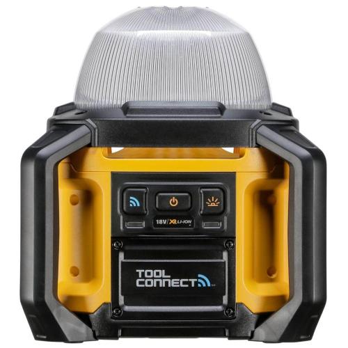 DEWALT FARO LED 18V con fascio di luce a 360°, DCL074-XJ