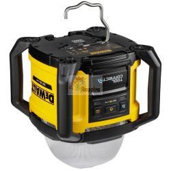 DEWALT FARO LED 18V con fascio di luce a 360°, DCL074-XJ
