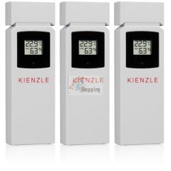 KIENZLE HOME WEATHER STATION W. 3 RADIO-CONTROLLED SENSORS MOD. 15004 EAN 4007922097657