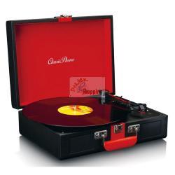 LENCO TT-110 NERO/ROSSO MOD. TT110BL EAN 8711902044888