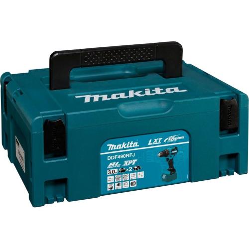 MAKITA DDF490RFJ TRAPANO AVVITATORE A BATT. 18V MOD. DDF490RFJ EAN 197050009678