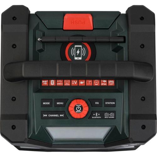 METABO RC 12-18 32W BT DAB+ RADIO DA CANTIERE A BATT. MOD. 600779850 EAN 4061792250000