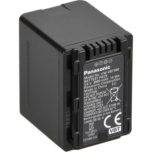 PANASONIC VW-VBT380E BATTERIE 3800 MAH MOD. VW-VBT380E-K EAN 5025232707805