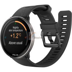 POLAR IGNITE 3 TITANIUM CINTURINO SILICONE NERO MOD. 900110027 EAN 725882064925