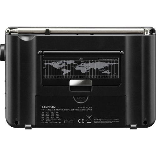 SANGEAN ATS-909 X2 GRAFFITE MOD. ATS-909 X2 GRAPHITE EAN 4711317996097