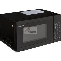 SHARP YC-MS02EB 20L 800W/TOUCH CONTROL/NERO MOD. YC-MS02EB EAN 4974019161242