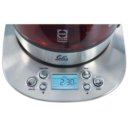 SOLIS TEA KETTLE DIGITAL 5515 BOLLITORE E TEIERA MOD. S0017 EAN 7611210962359