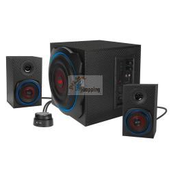 SPEEDLINK GRAVITY CARBON RGB 2.1 SUBWOOFER SYSTEM, BLACK MOD. SL-830100-BK EAN 4027301380262