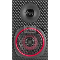 SPEEDLINK GRAVITY CARBON RGB 2.1 SUBWOOFER SYSTEM, BLACK MOD. SL-830100-BK EAN 4027301380262