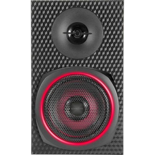 SPEEDLINK GRAVITY CARBON RGB 2.1 SUBWOOFER SYSTEM, BLACK MOD. SL-830100-BK EAN 4027301380262